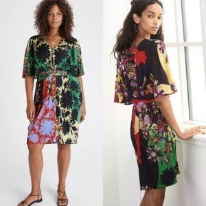 Anthropologie Multicolor Floral Dress